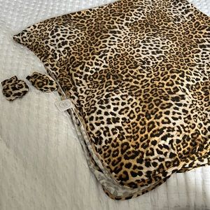 Lou Lou & Company swaddle blanket & mittens